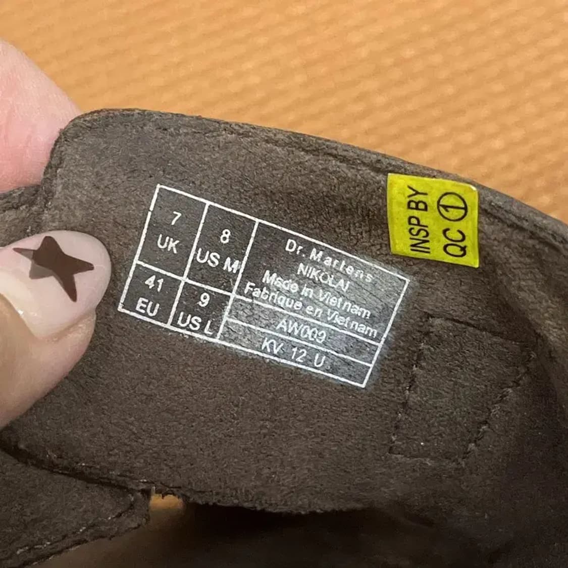 닥터마틴 니콜라이 다크브라운 슬리퍼 UK7 G07270 상품이미지5
