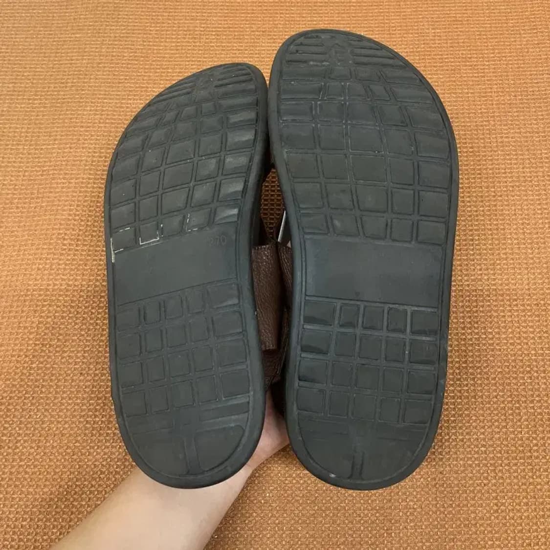 엘칸토 소가죽 와이드 스트랩 투웨이 샌들 270 G07336 상품이미지4