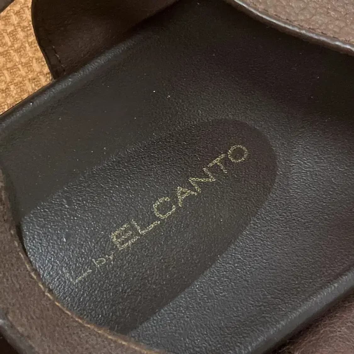 엘칸토 소가죽 와이드 스트랩 투웨이 샌들 270 G07336 상품이미지5