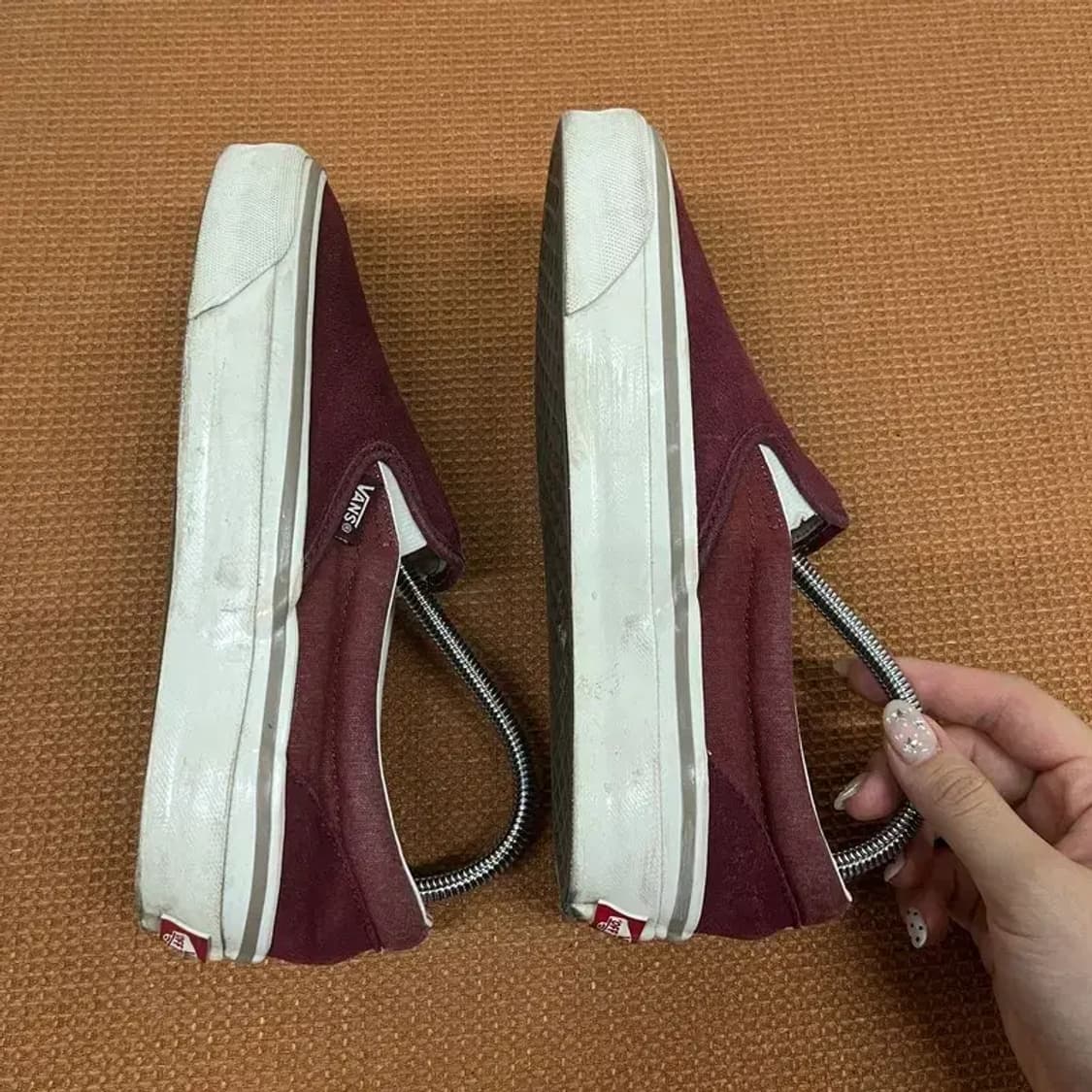 반스 올드스쿨 버건디 슬립온 230 G07291 상품이미지6