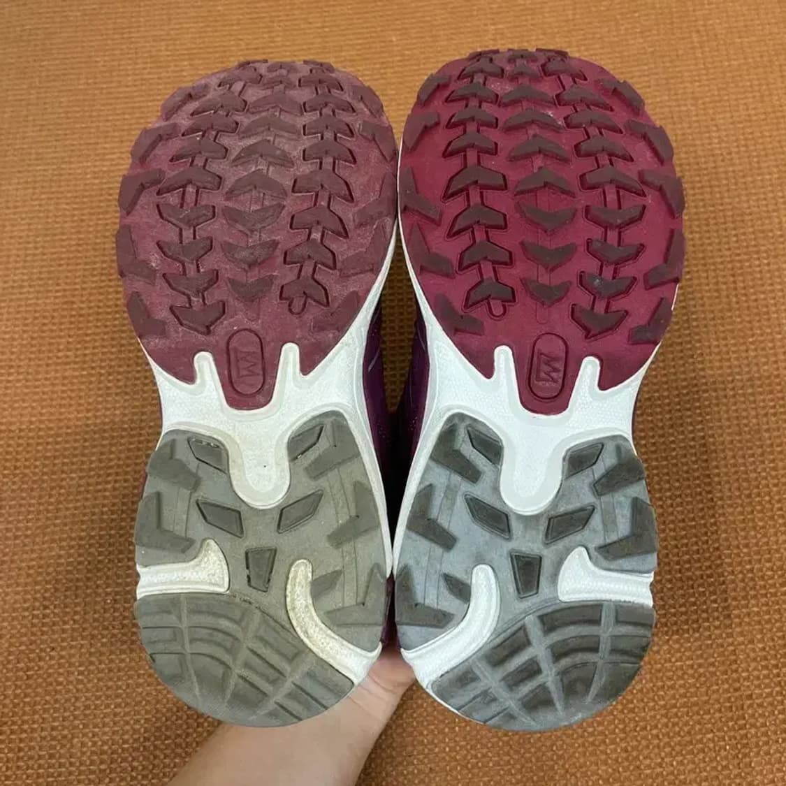 장미쉘바스키아 여성 버건디 스니커즈 운동화 240 G07319 상품이미지4