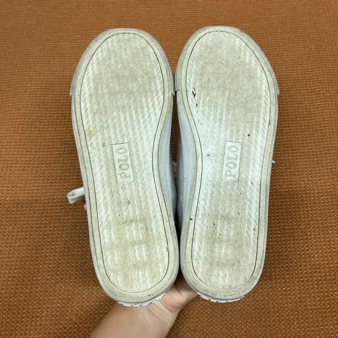 폴로 랄프로렌 실버 스니커즈 운동화 235 G07335 상품이미지4