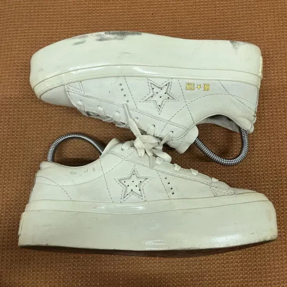 컨버스 원스타 플랫폼 스니커즈 운동화 220 G07374 상품이미지3