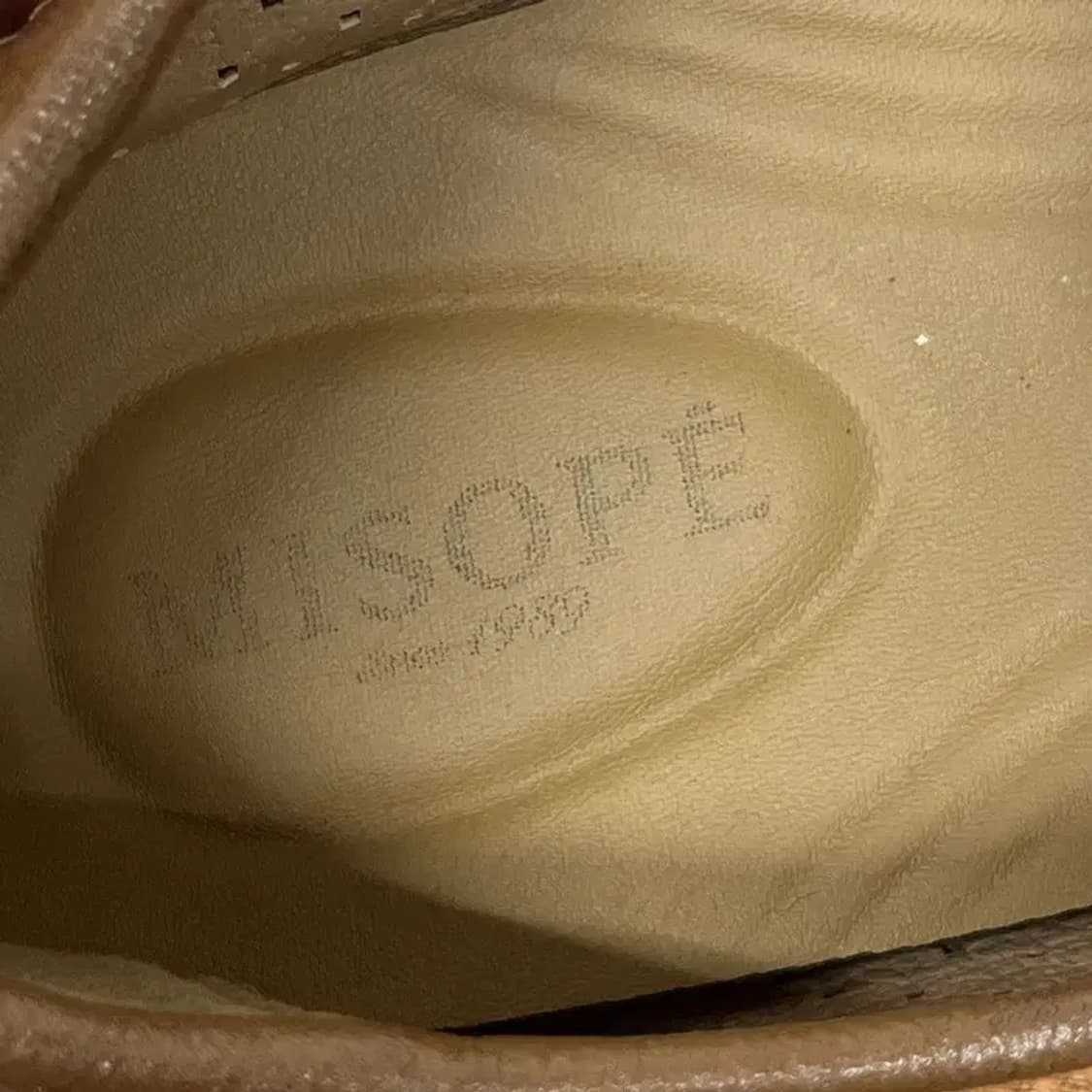 미소페 펀칭 가죽 슬립온 255 G07381 상품이미지5