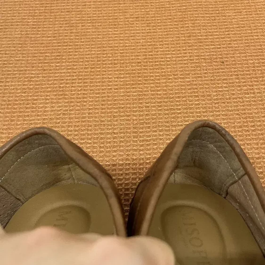 미소페 펀칭 가죽 슬립온 255 G07381 상품이미지7