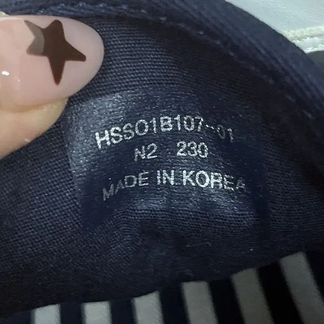 헤지스 태슬 스니커즈 운동화 230 G07446 상품이미지6