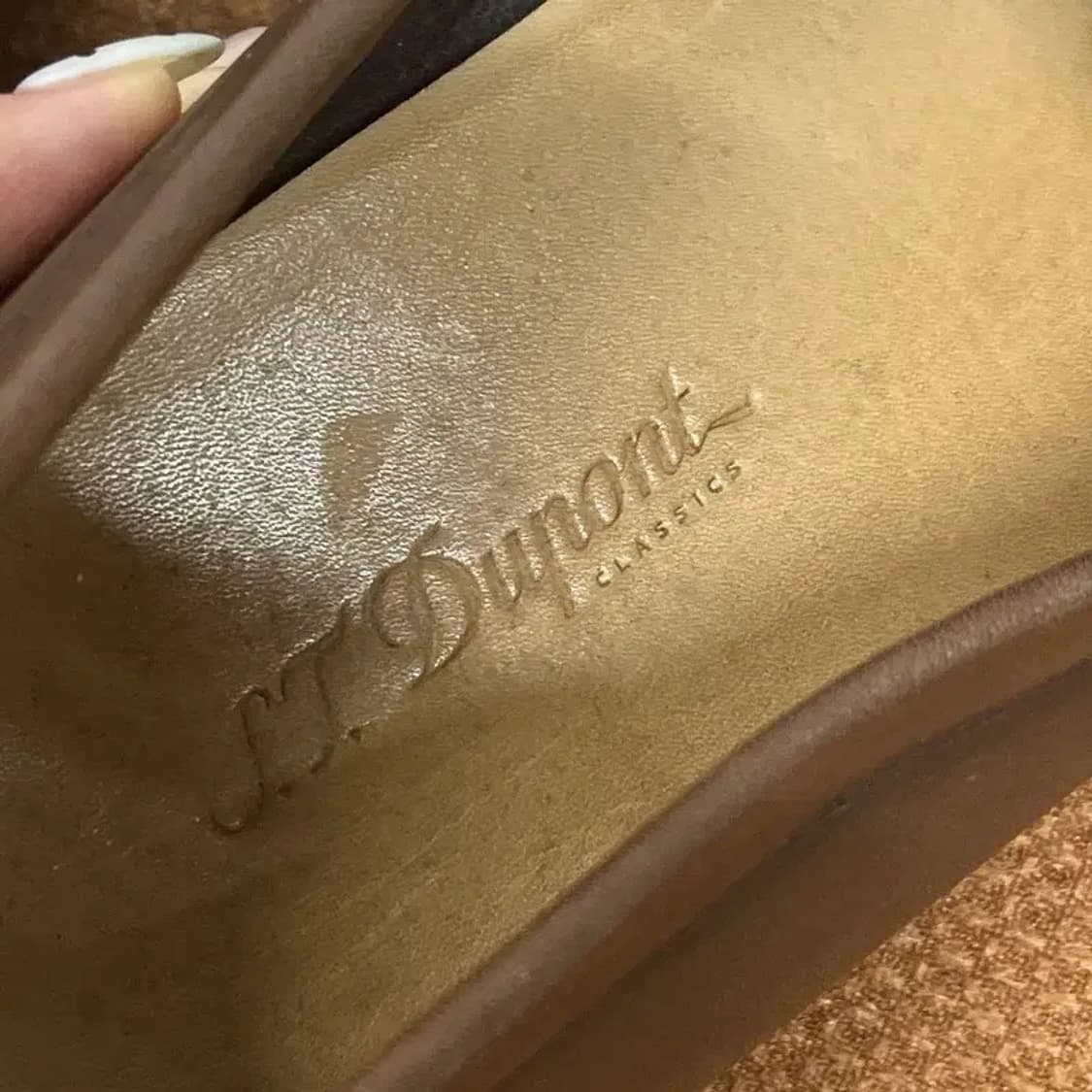 ST듀퐁 남성 정장구두 페니 로퍼 40 G07515 상품이미지5