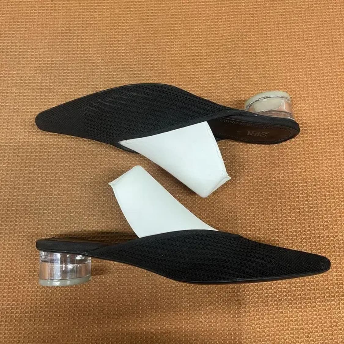 자라 ZARA 클리어 뮬 구두 슬리퍼 255 G07525 상품이미지3