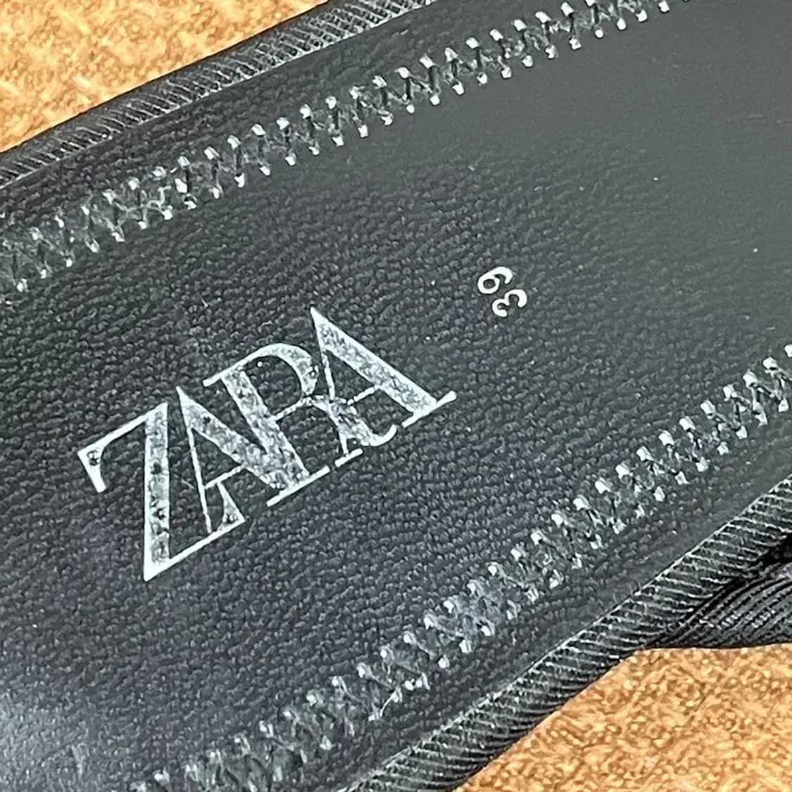 자라 ZARA 클리어 뮬 구두 슬리퍼 255 G07525 상품이미지5