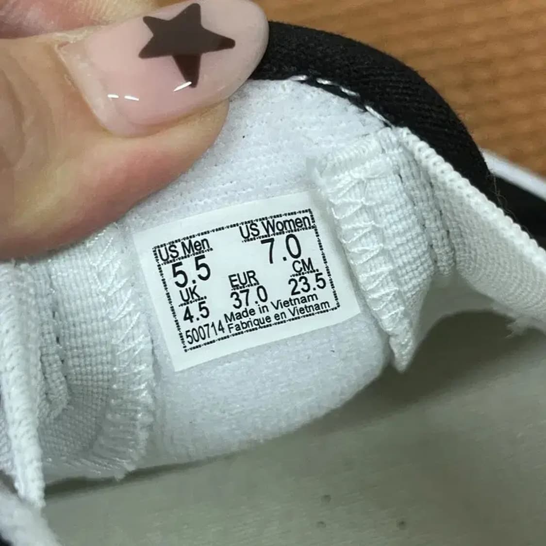 반스 블랙 뉴슬립온 235 G07593 상품이미지5