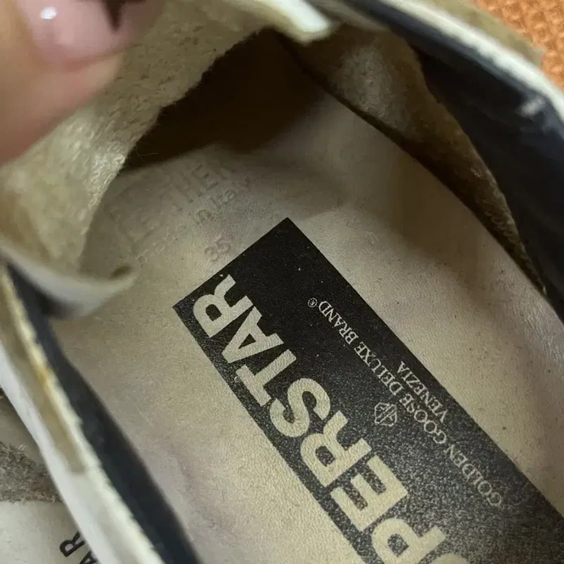 골든구스 슈퍼스타 스니커즈 신발 35 G07607 상품이미지5