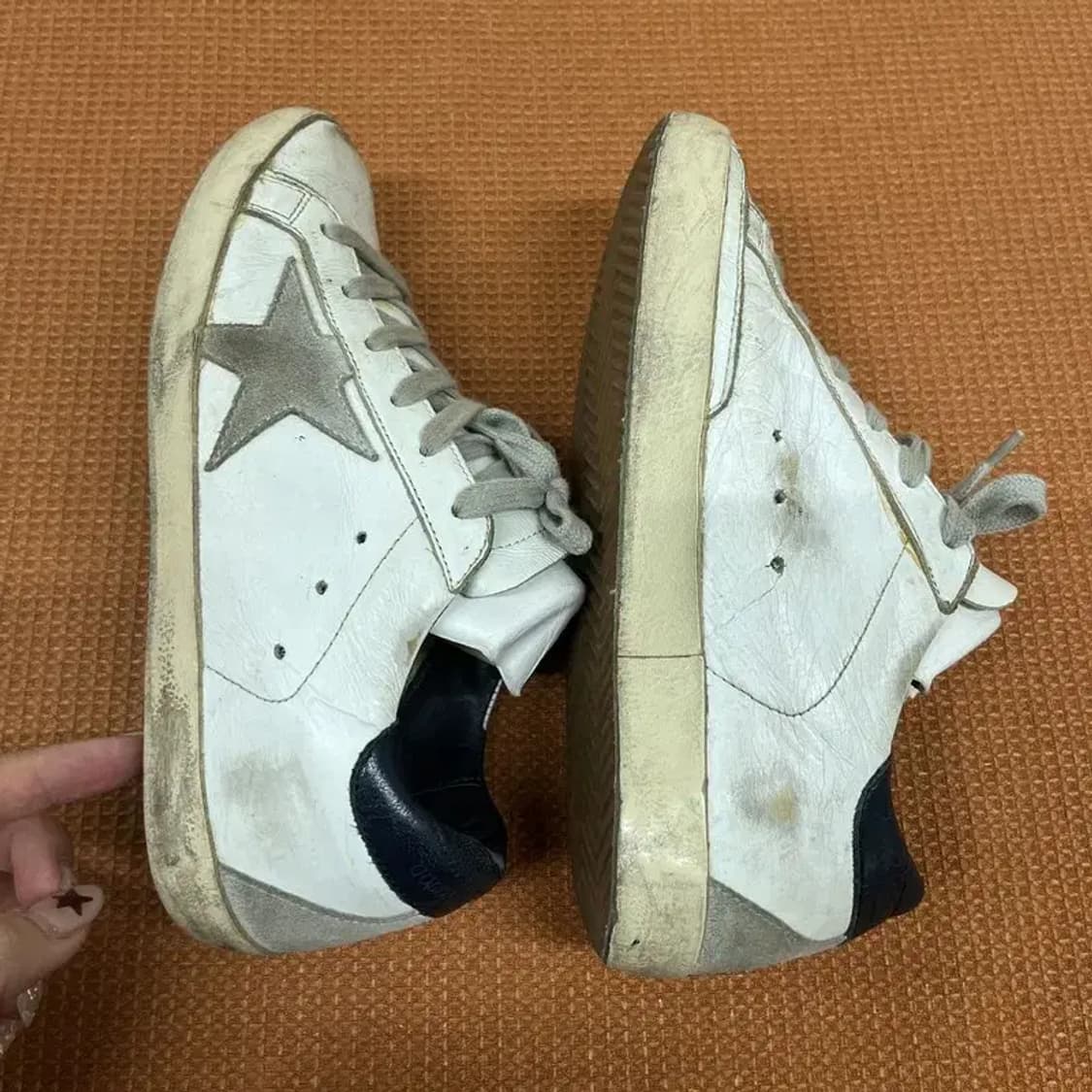 골든구스 슈퍼스타 스니커즈 신발 35 G07607 상품이미지7