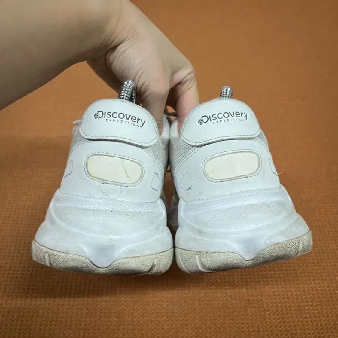 디스커버리 화이트 어글리슈즈 운동화 신발 240 G07614 상품이미지2