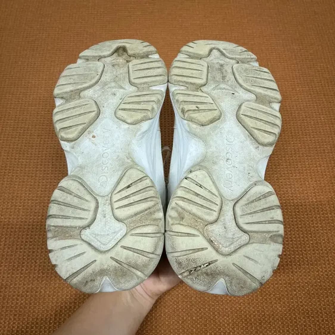 디스커버리 화이트 어글리슈즈 운동화 신발 240 G07614 상품이미지4