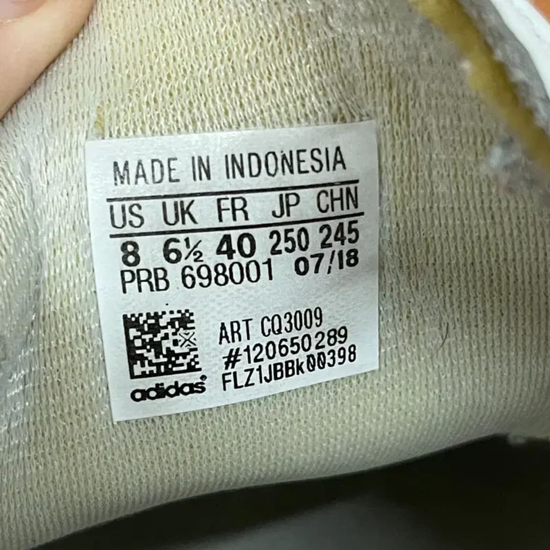 아디다스 슈퍼스타 80S 하프 하트 스니커즈 신발 250 G07615 상품이미지6