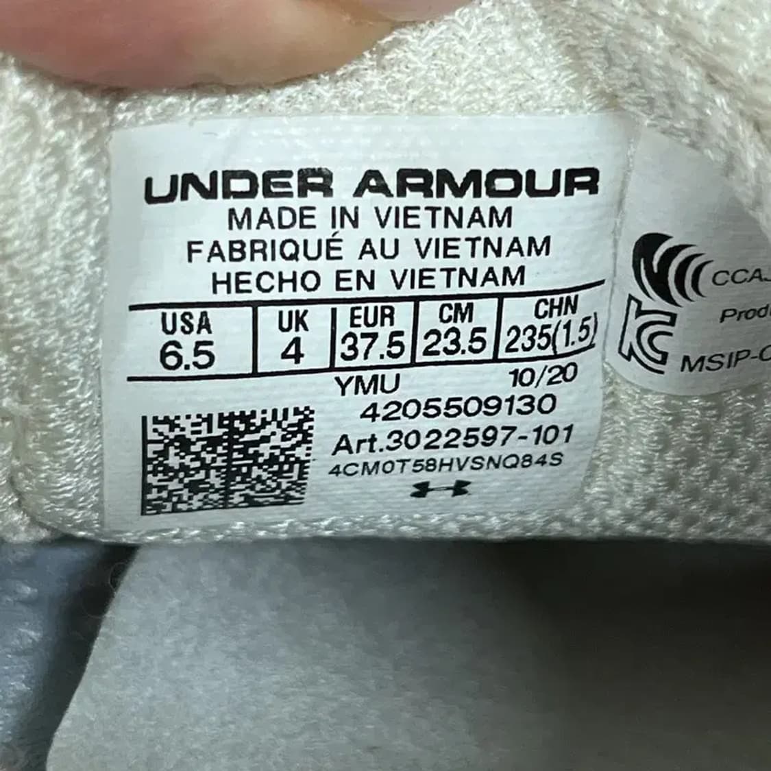 언더아머 우먼스 호버 인피니트 2 런닝화 운동화 신발 235 G07631 상품이미지5