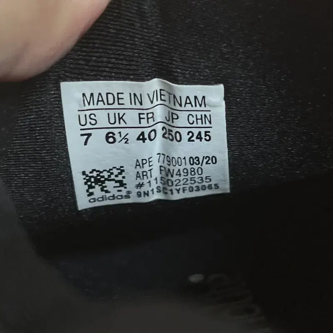 아디다스 이지 700 V3 아자엘 스니커즈 운동화 250 G07605 상품이미지5