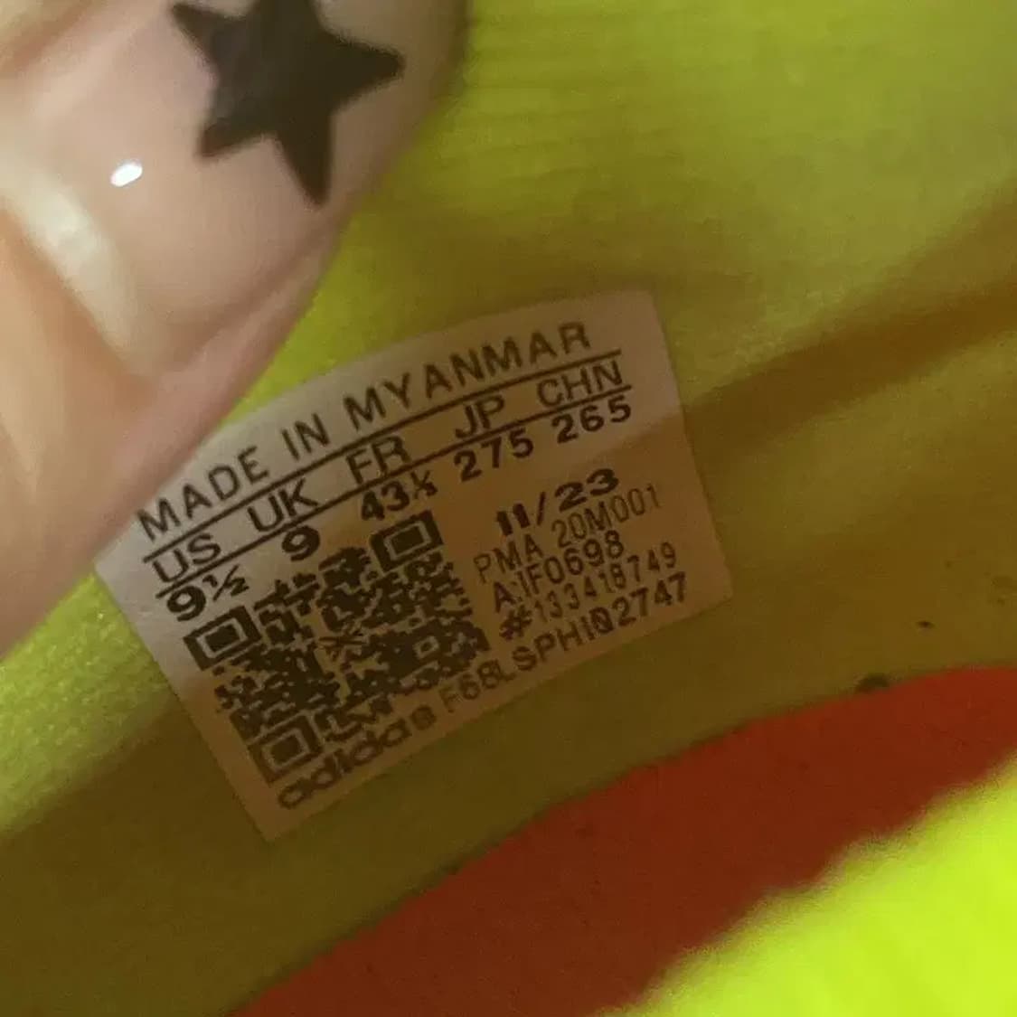 아디다스 솔라에너지팩 X 크레이지패스트 풋살화 축구화 275 G07609 상품이미지5