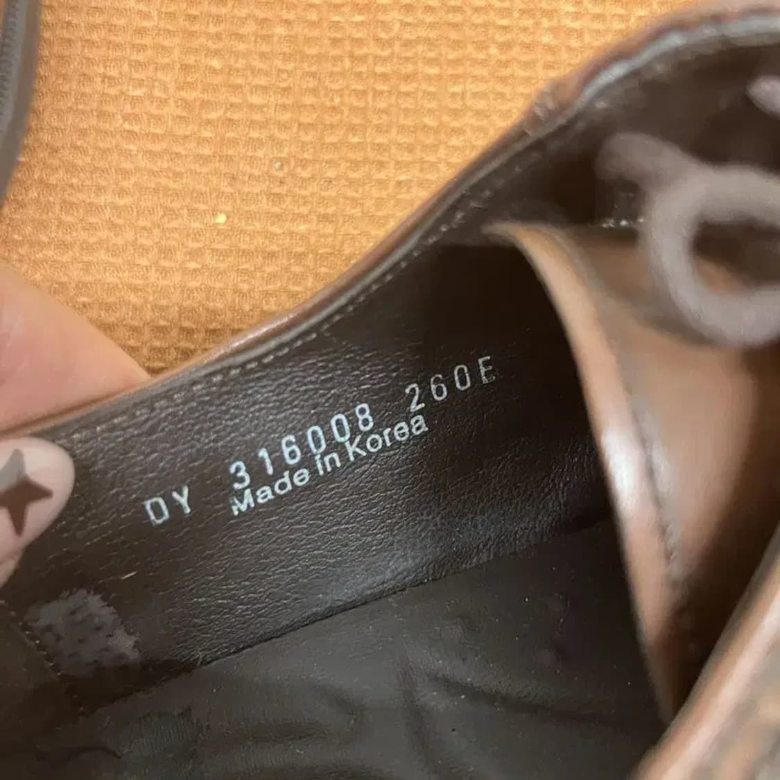 탠디 빈티지 남성 정장구두 로퍼 260 G07665 상품이미지5