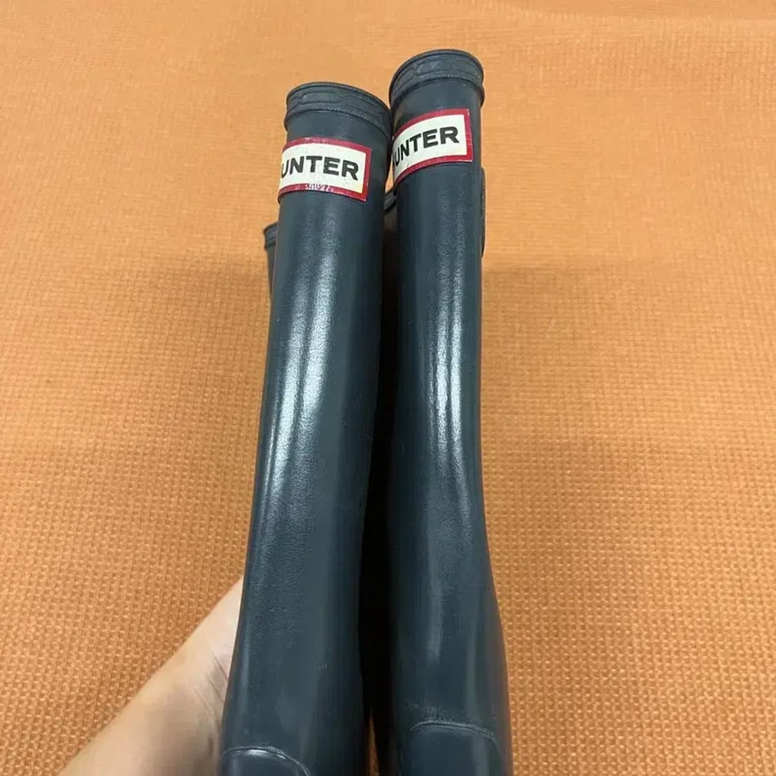 헌터 롱 레인부츠 장화 UK3 G07662 상품이미지4