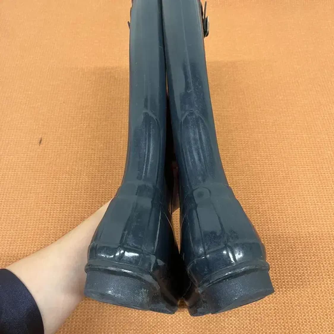 헌터 롱 레인부츠 장화 UK3 G07662 상품이미지5