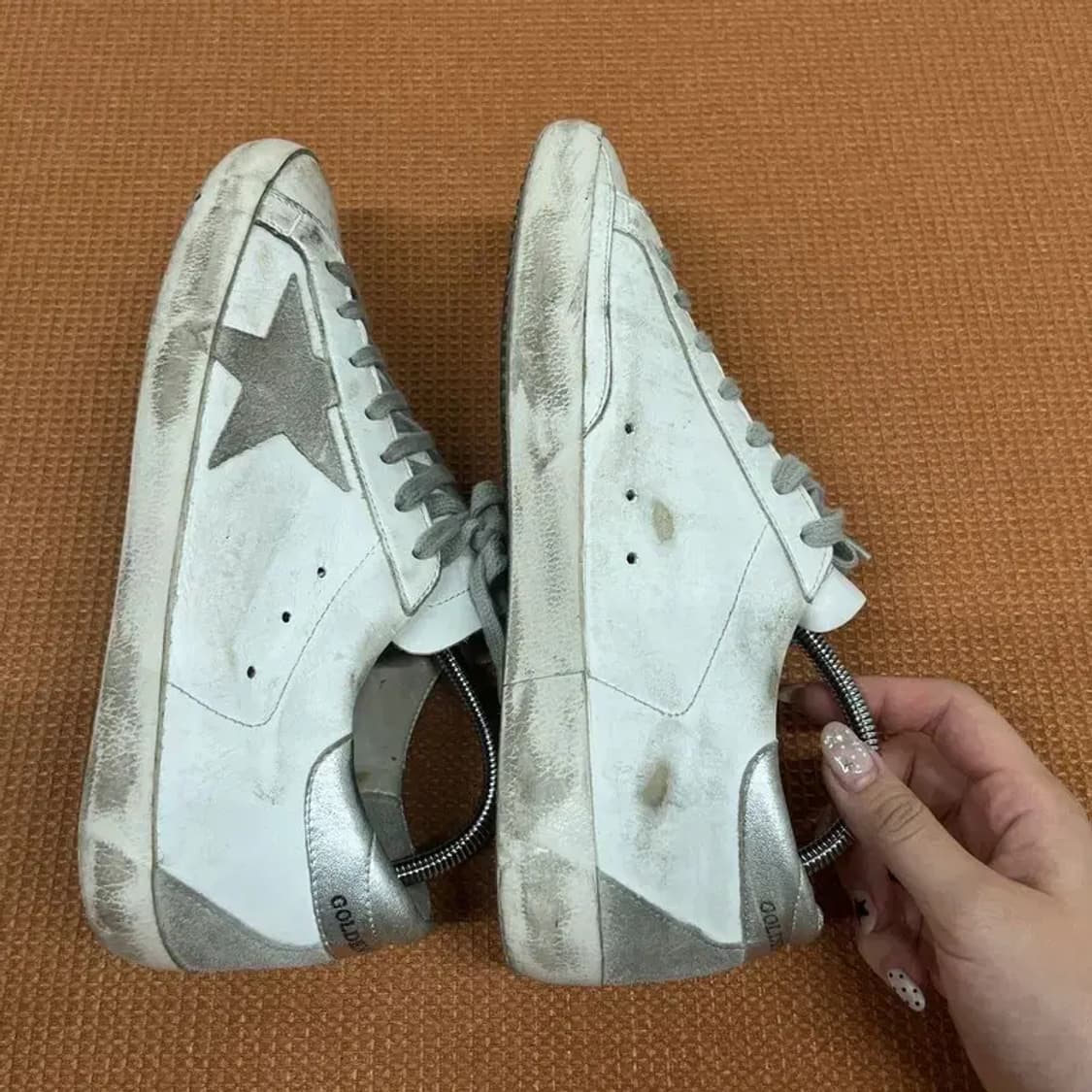 골든구스 슈퍼스타 스니커즈 운동화 40 G07647 상품이미지6