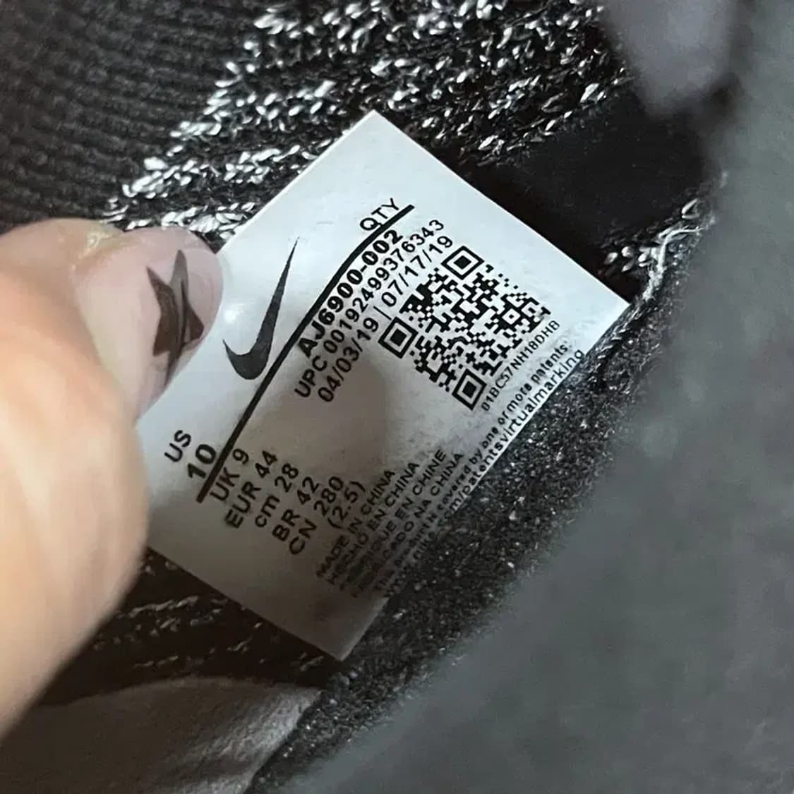 나이키 에어 베이퍼맥스 플라이니트 3 운동화 280 G07654 상품이미지5