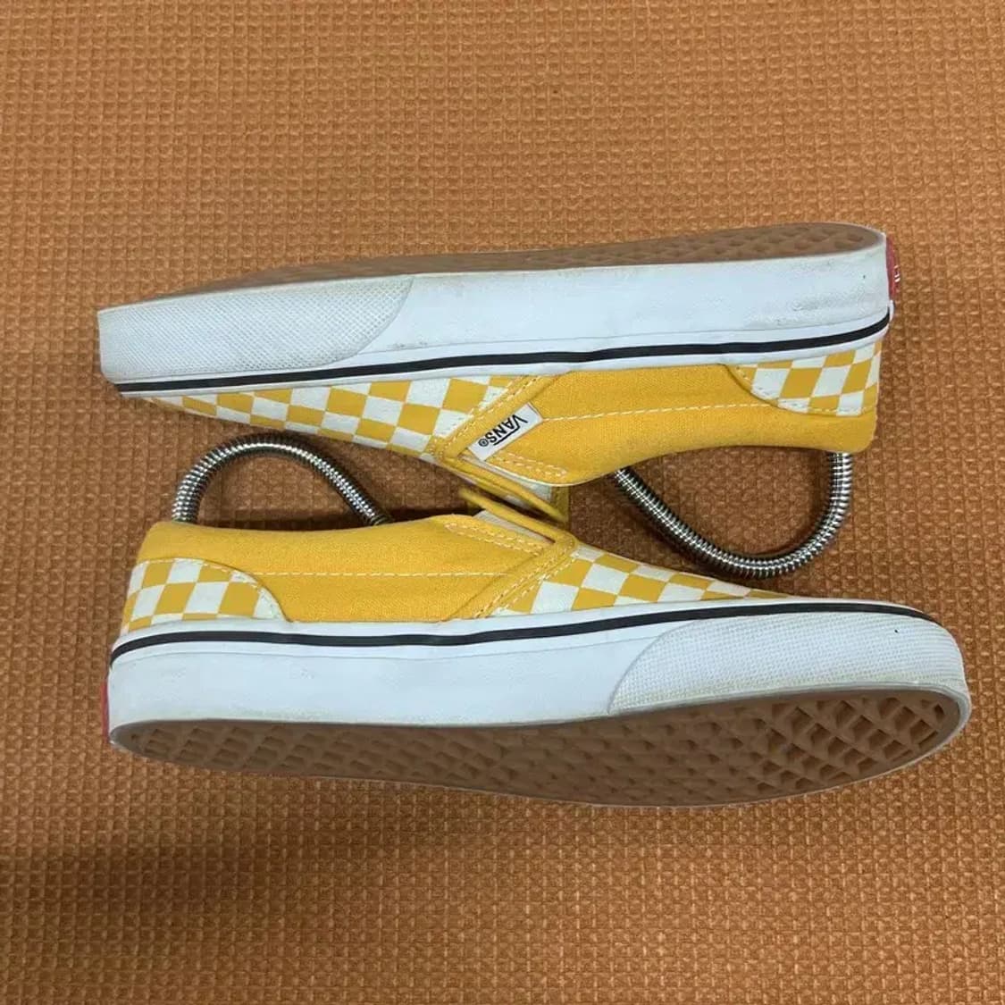 반스 옐로우 체커보드 슬립온 210 G07669 상품이미지3