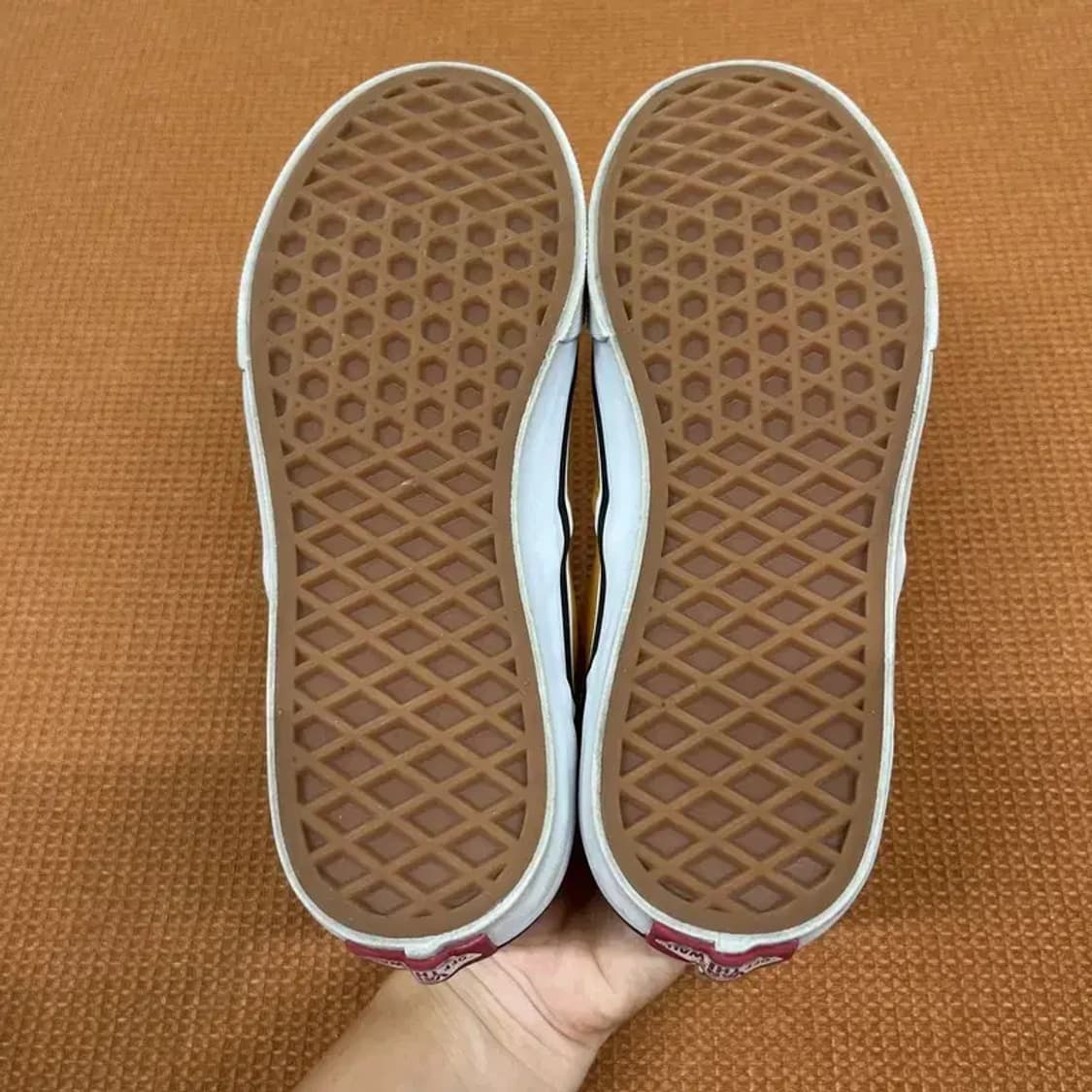 반스 옐로우 체커보드 슬립온 210 G07669 상품이미지4