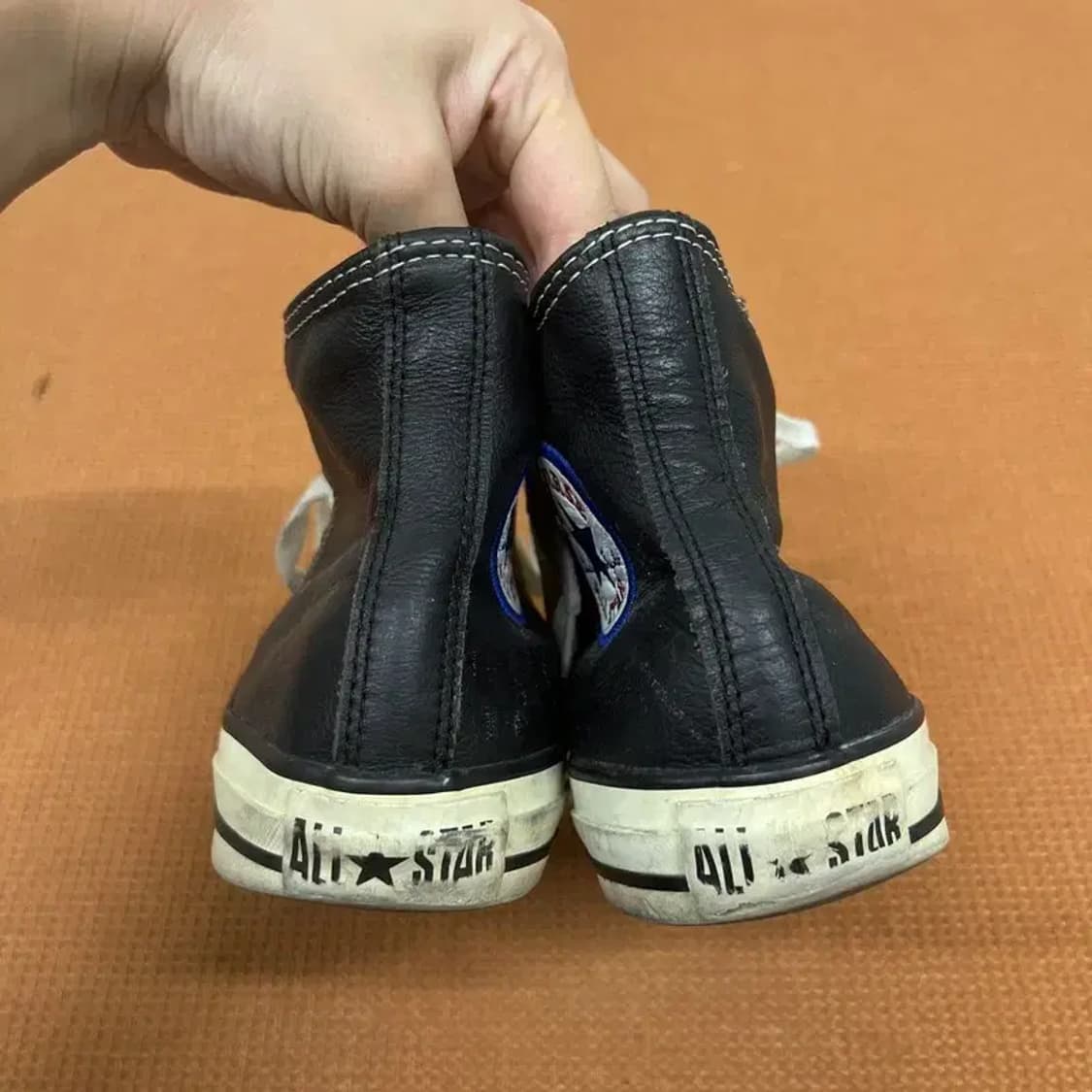 컨버스 척테일러 올스타 레더 스니커즈 운동화 235 G07684 상품이미지2