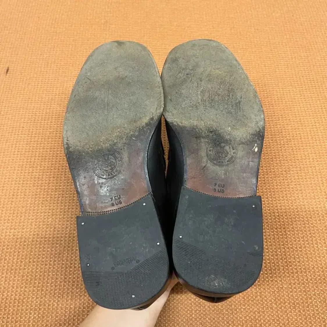 발리 빈티지 은장 정장구두 로퍼 EU7 G07740 상품이미지4