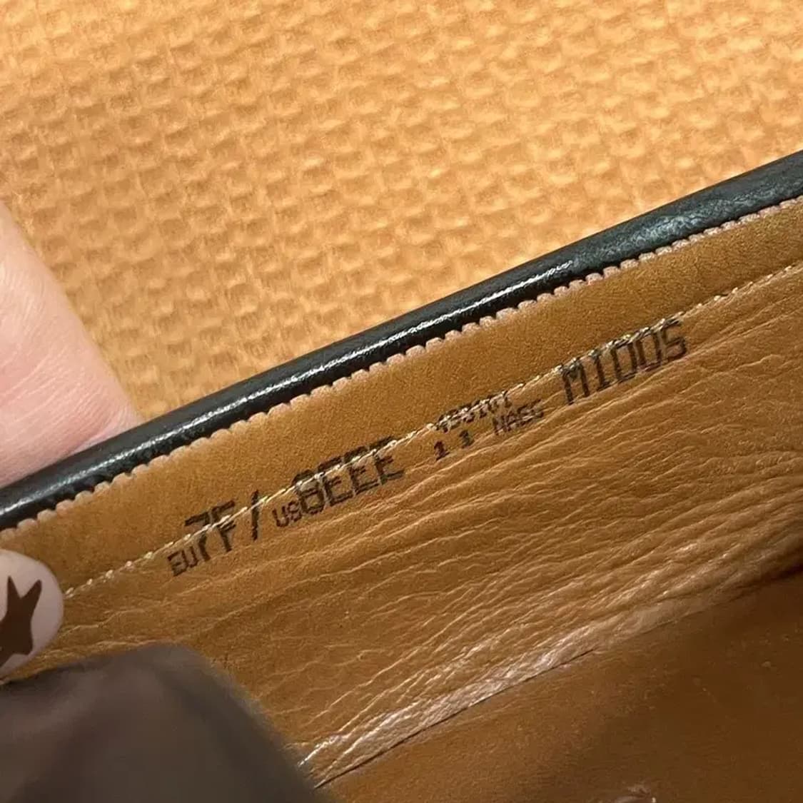 발리 빈티지 은장 정장구두 로퍼 EU7 G07740 상품이미지6