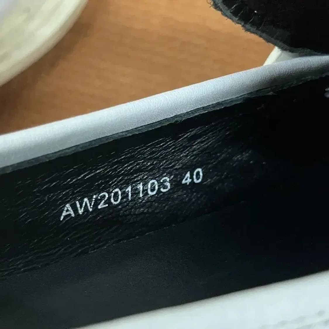 언타이틀랩 빈티지 더비슈즈 로퍼 40 G07755 상품이미지6