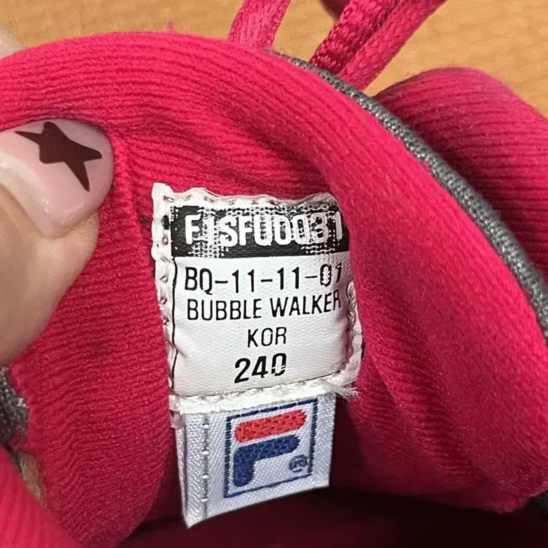 필라 버블워커 워킹화 운동화 240 G07731 상품이미지5