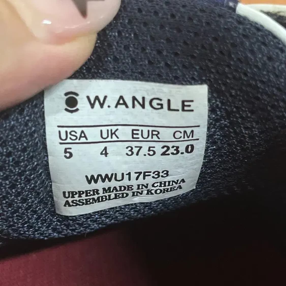 와이드앵글 골프 여성 골프화 운동화 230 G07749 상품이미지5