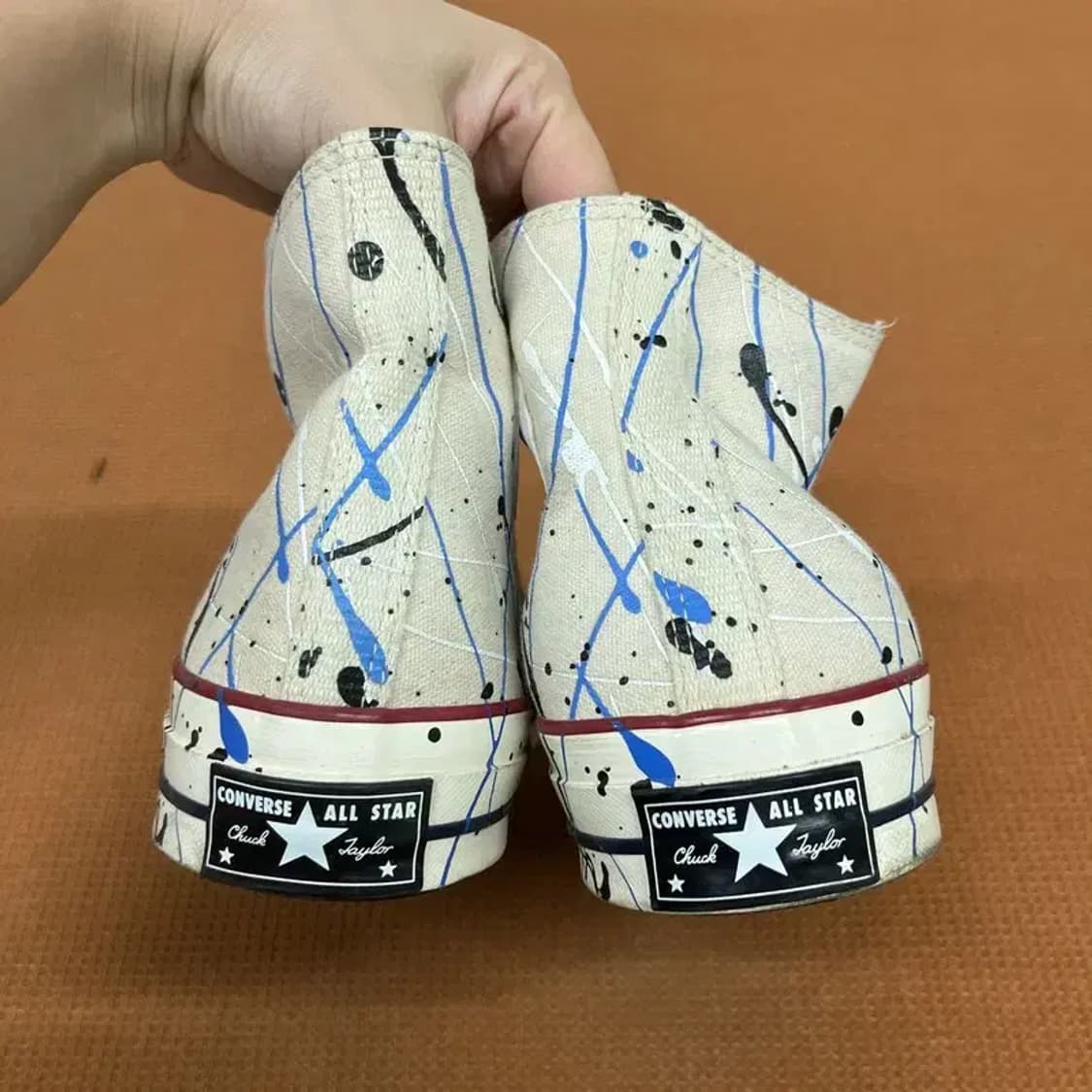 컨버스 척 70 페인트 스플래터 스니커즈 운동화 290 G07750 상품이미지2