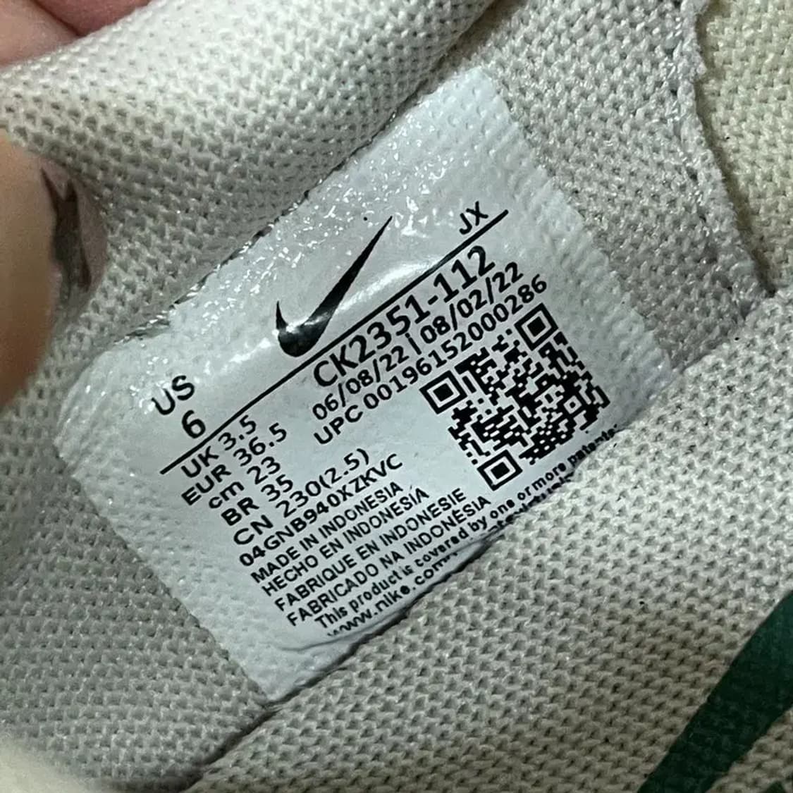 나이키 데이브레이크 스니커즈 운동화 230 G07760 상품이미지5