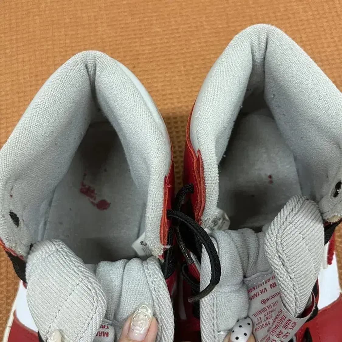 나이키 에어 조던 1 레트로 하이 농구화 운동화 240 G07762 상품이미지7