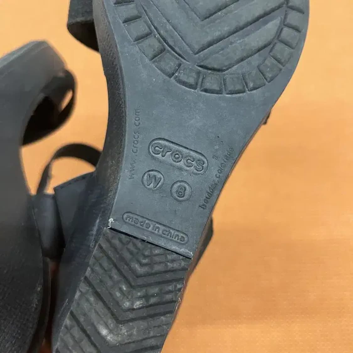 크록스 레이 웨지 샌들 W8 G07811 상품이미지5