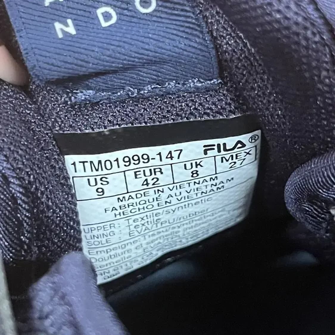 필라 몬도 포르자 T9 테니스화 운동화 270 G07817 상품이미지5