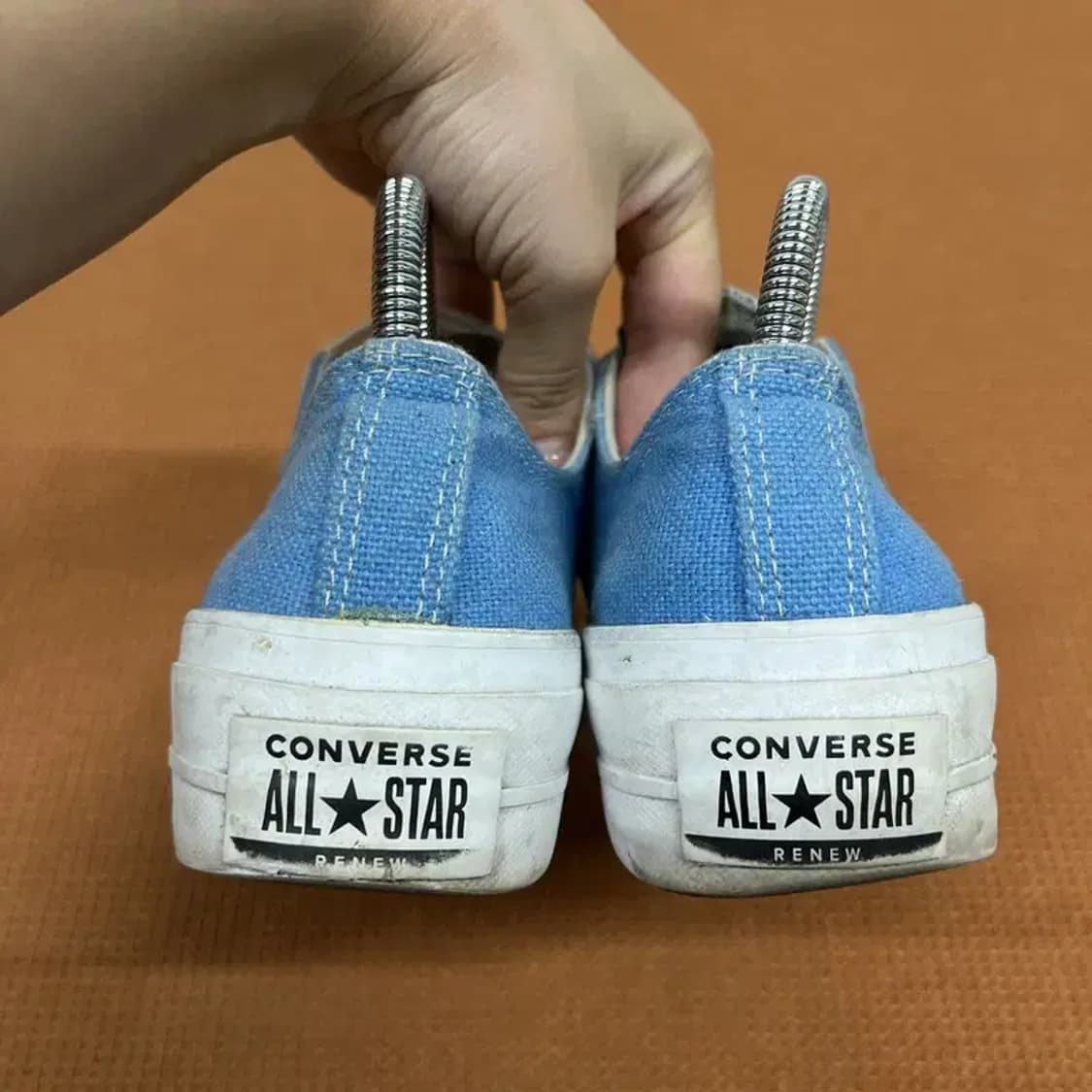 컨버스 척테일러 올스타 리뉴 코튼 리프트 스니커즈 230 G07844 상품이미지2