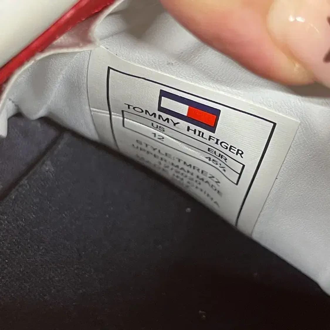 타미힐피거 레즈휠 스니커즈 운동화 US12 G07869 상품이미지5