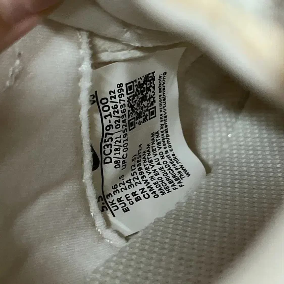 나이키 폰탄카 와플 스니커즈 운동화 225 G07879 상품이미지5