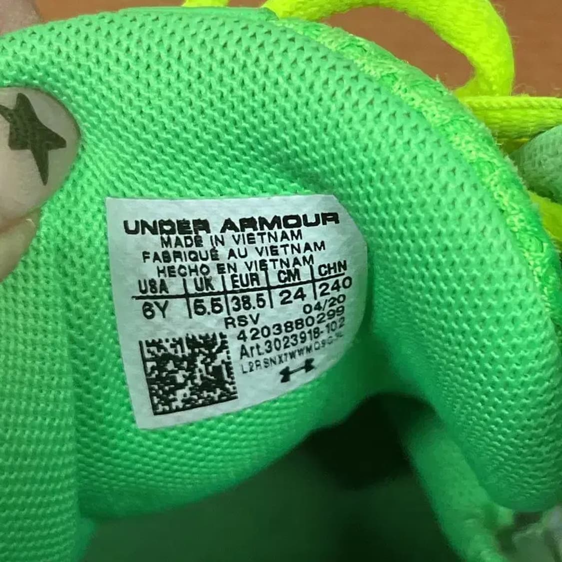 언더아머 스테판커리 #30 농구 운동화 240 G07890 상품이미지5