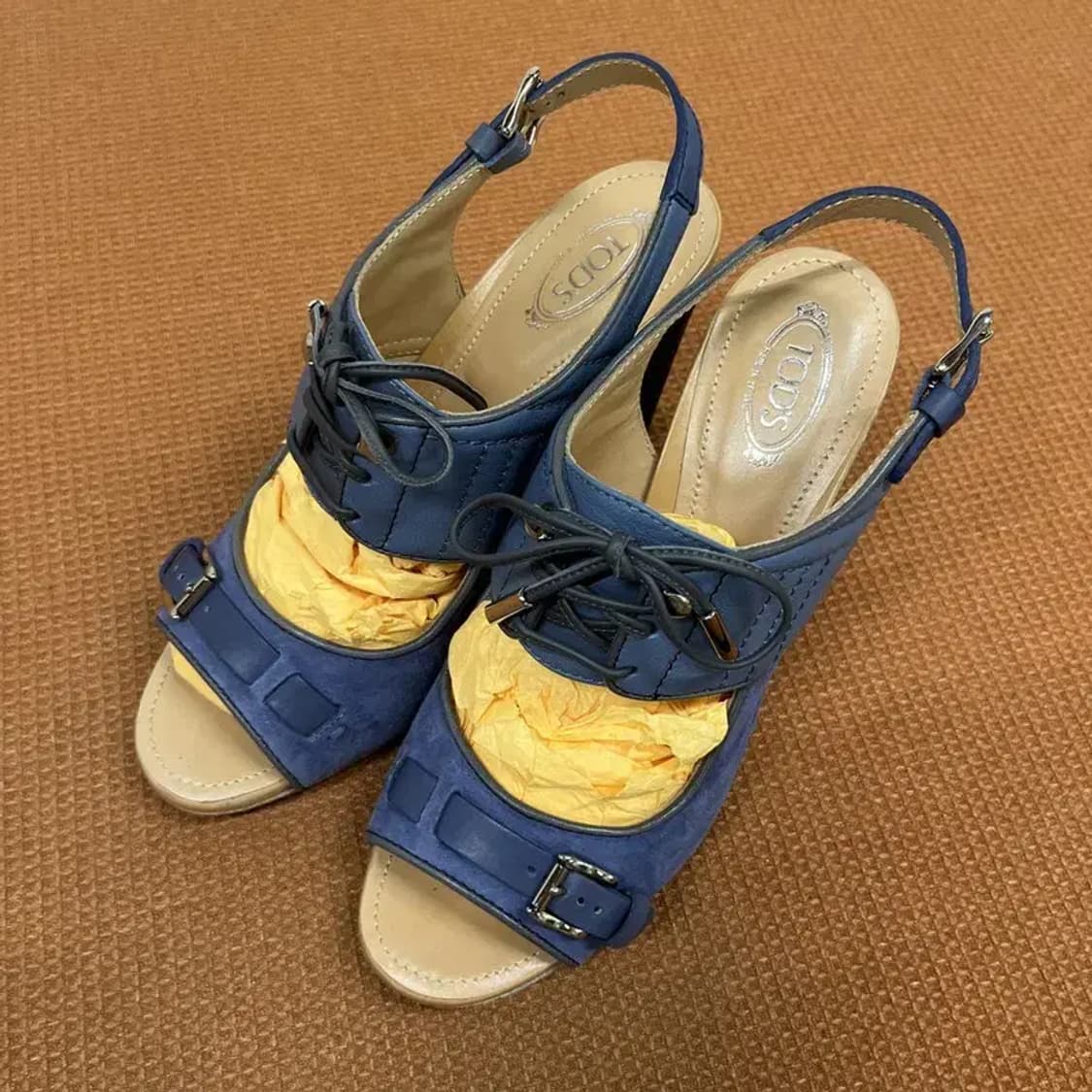 토즈 스트랩 여성 샌들 힐 38.5 G07942 상품이미지1