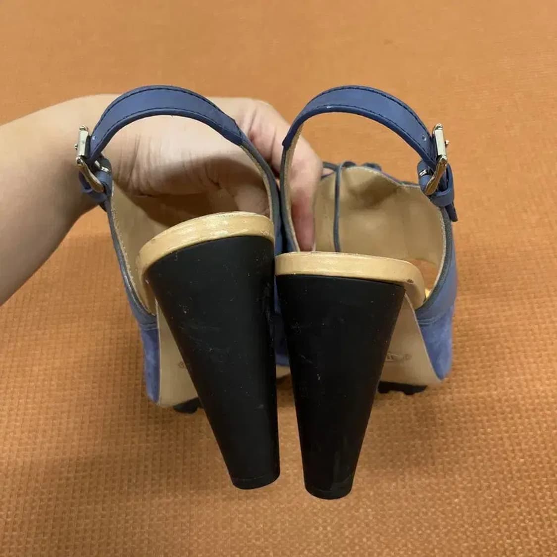 토즈 스트랩 여성 샌들 힐 38.5 G07942 상품이미지2