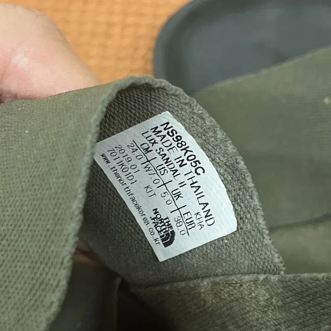 노스페이스 럭스 샌들 2 240 G07947 상품이미지5