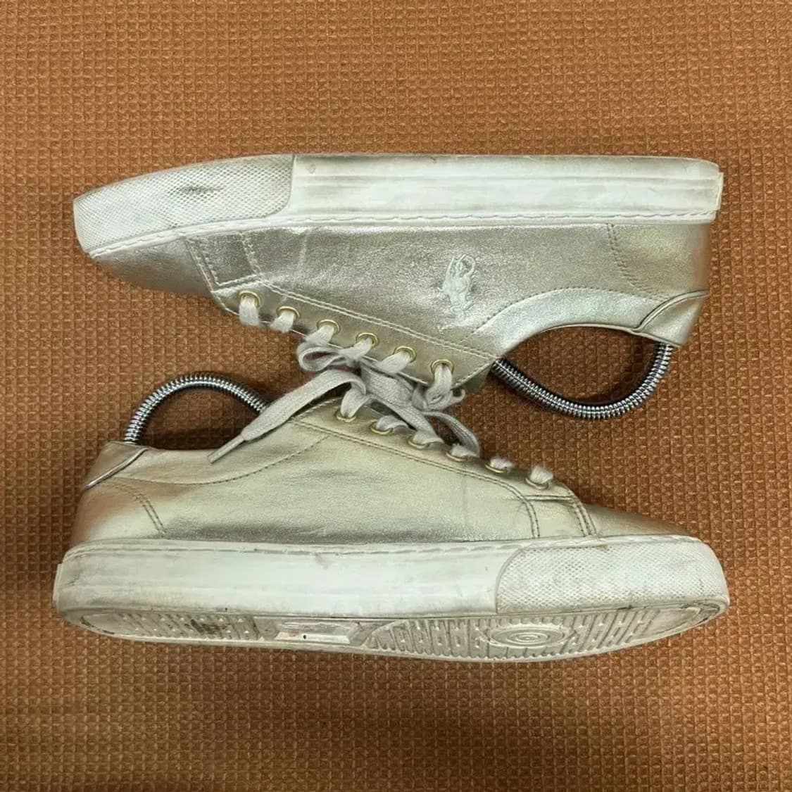 폴로 랄프로렌 골드 스니커즈 운동화 23.9 G07920 상품이미지3