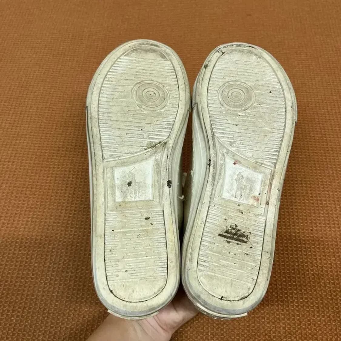 폴로 랄프로렌 골드 스니커즈 운동화 23.9 G07920 상품이미지4