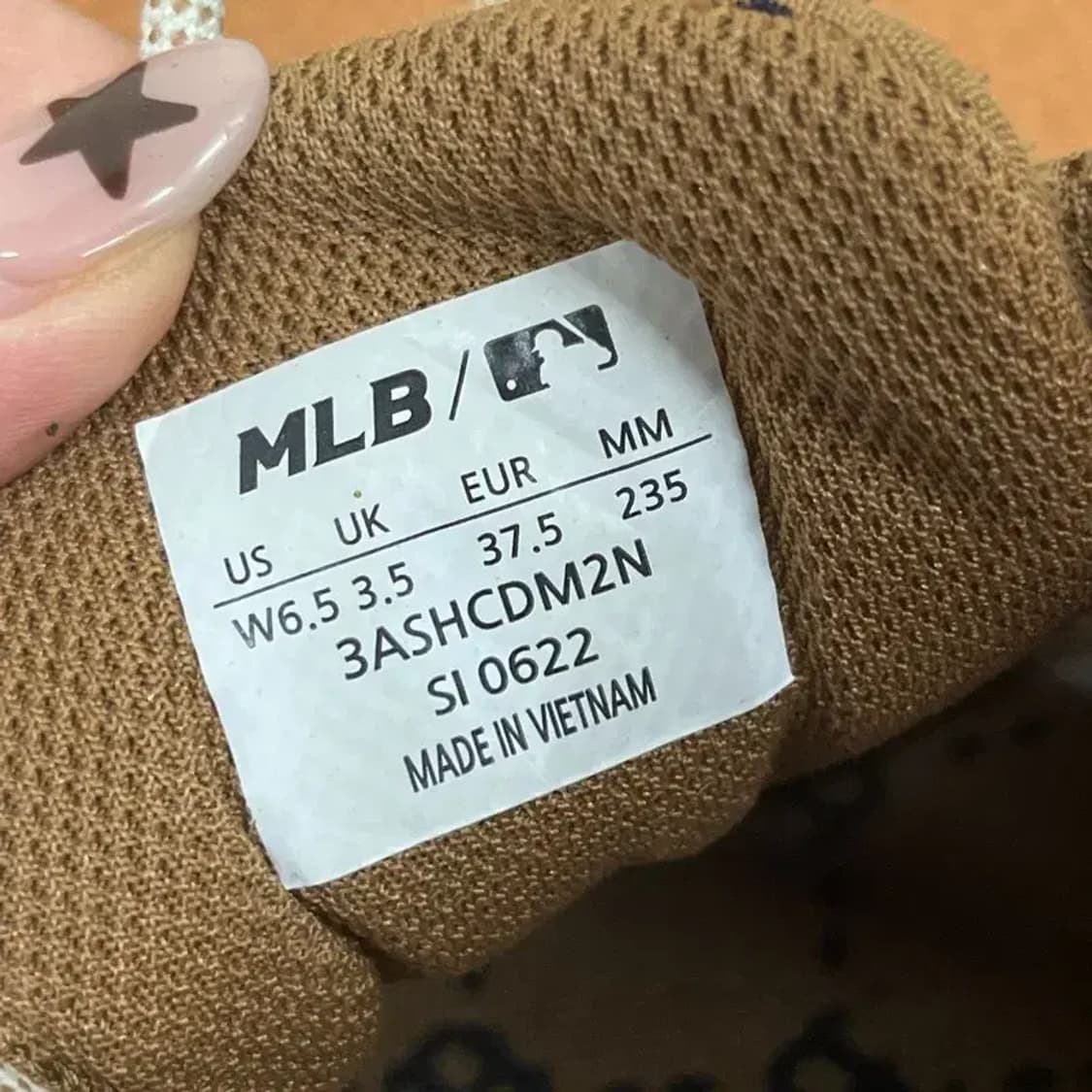 MLB 빅볼청키 다이아 모노그램 B 운동화 235 G07953 상품이미지5